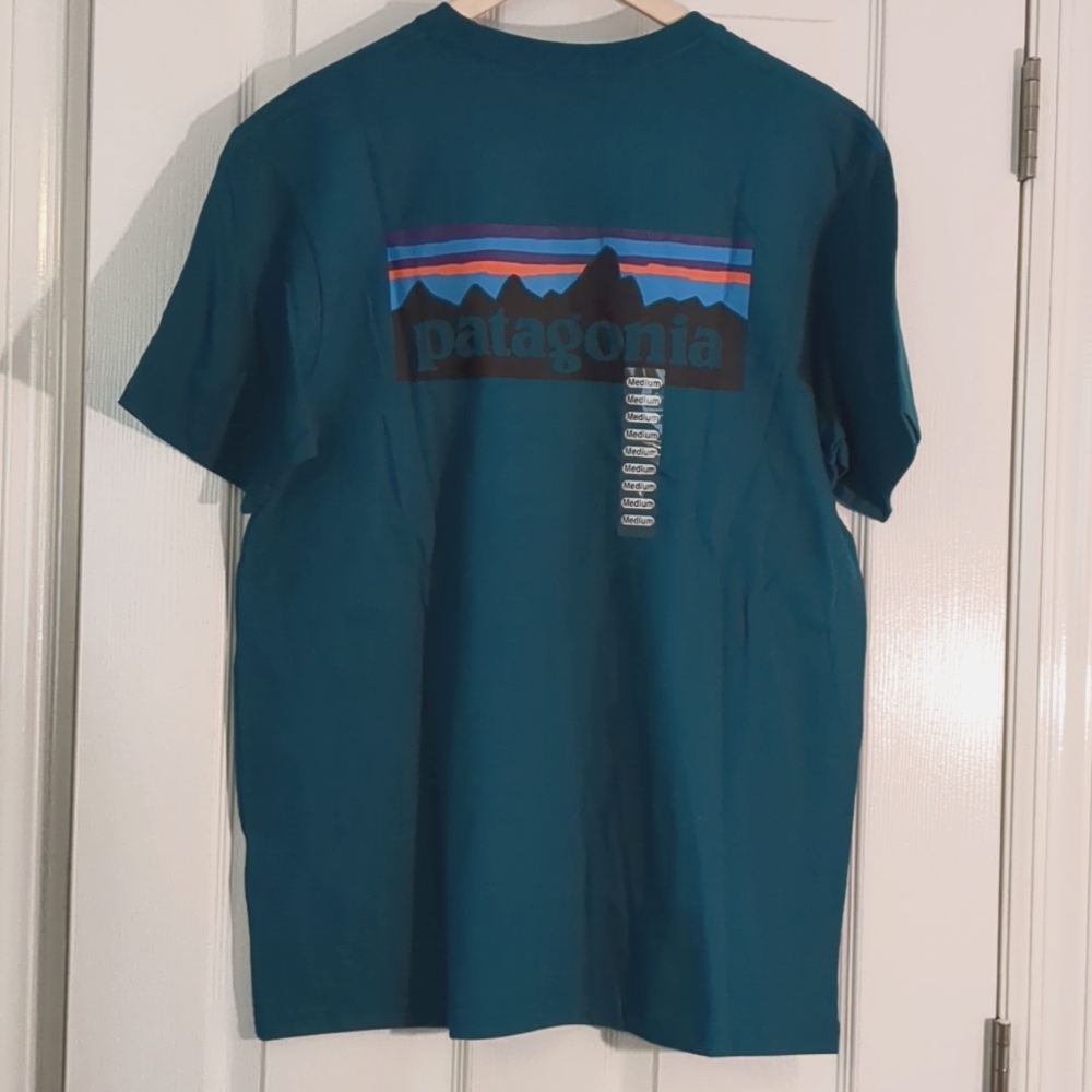 Patagonia P-6 Logo Cotton T-shirt NWT Sz. M